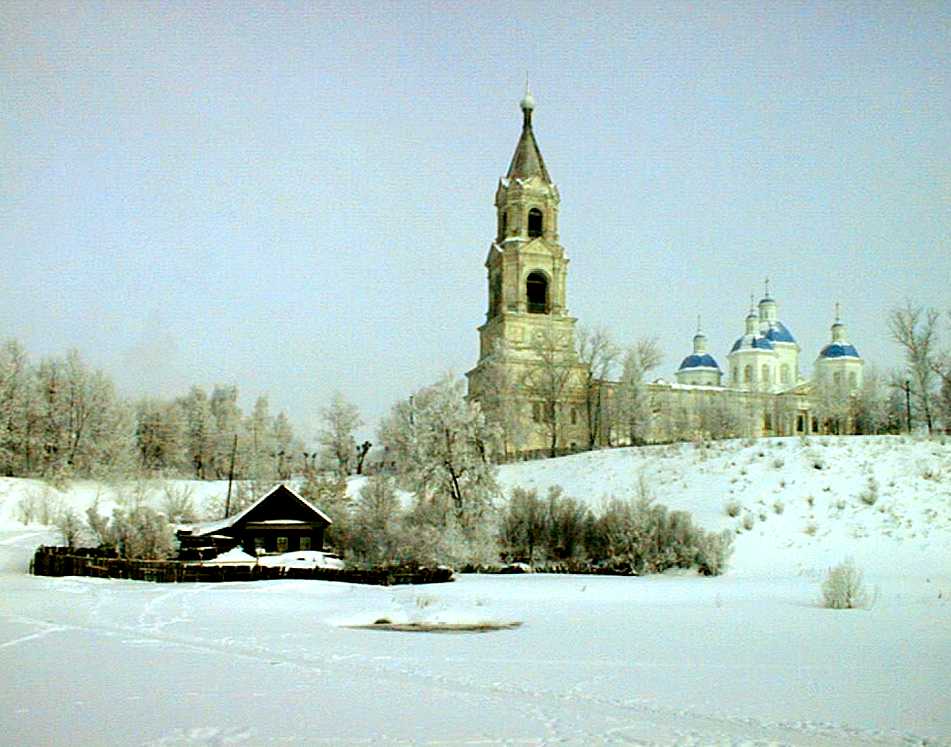 Старинный русский город Кашин